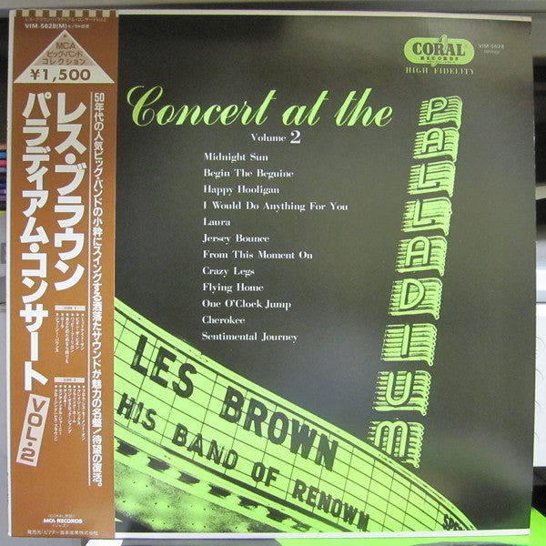 Master Release: Concert At The Palladium Vol. 2 by Les Brown And His Band Of Renown