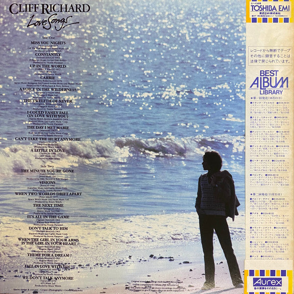 Master Release: Love Songs by Cliff Richard