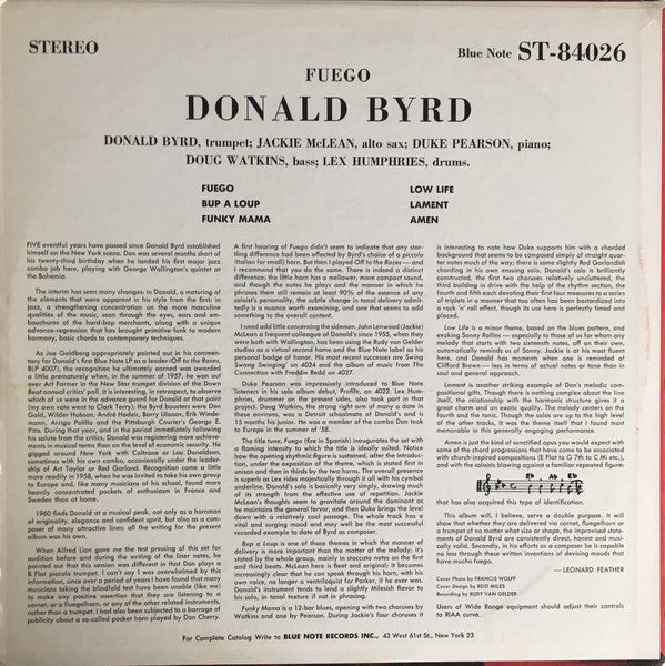 Release: Fuego-Vinyl-US-1966-BST 84026-12212711
