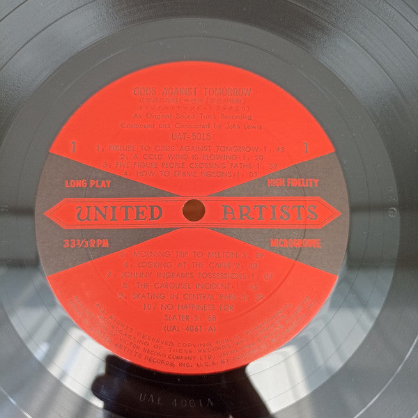 Release: Odds Against Tomorrow (Original Music From The Motion Picture Soundtrack)-Vinyl-Japan-None-UAT 5015-21524389