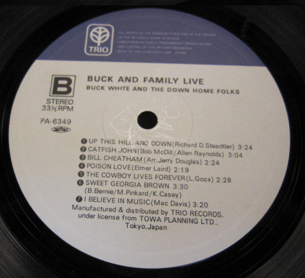 Buck And Family Live