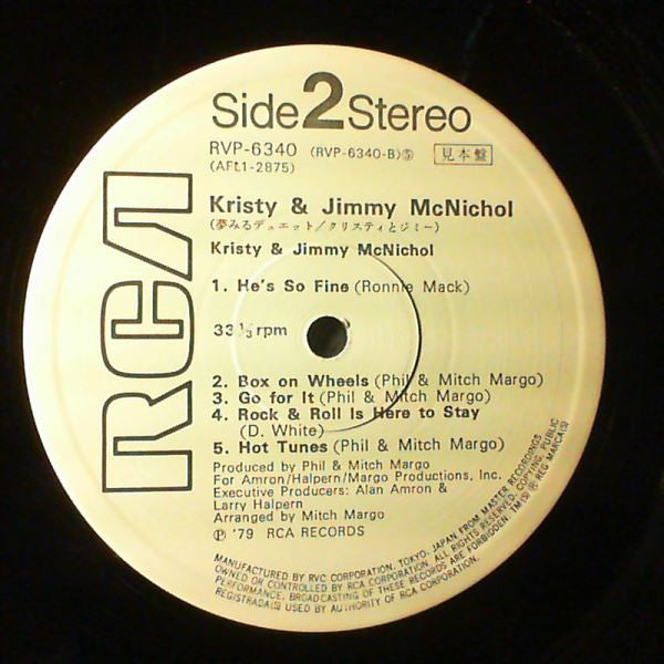 Kristy & Jimmy McNichol