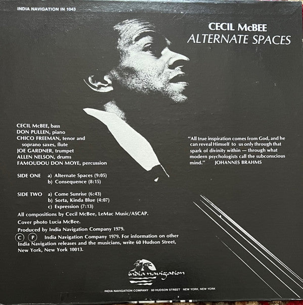 Master Release: Alternate Spaces by Cecil McBee