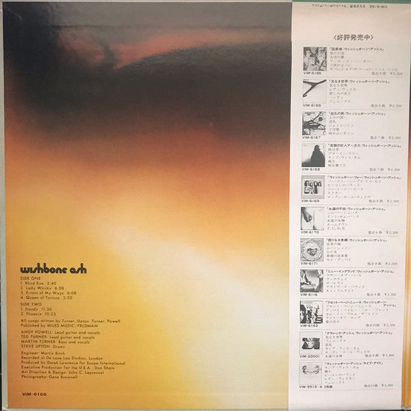 Release: Wishbone Ash-Vinyl-Japan-1978-VIM-6166-11253851