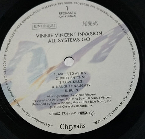Release: All Systems Go-Vinyl-Japan-1988-RP28-5614-17622988