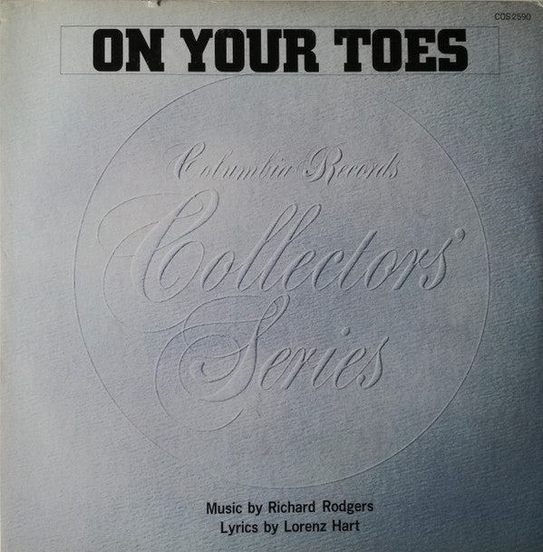 Master Release: On Your Toes by Rodgers & Hart