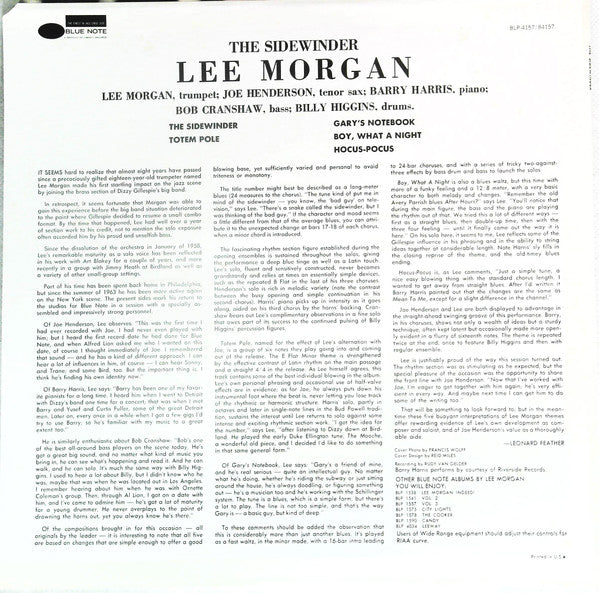 Release: The Sidewinder-Vinyl-US-None-BST-84157, 84157-13958838