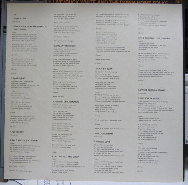 Buck And Family Live