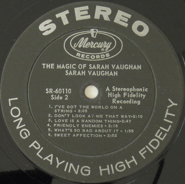 The Magic Of Sarah Vaughan