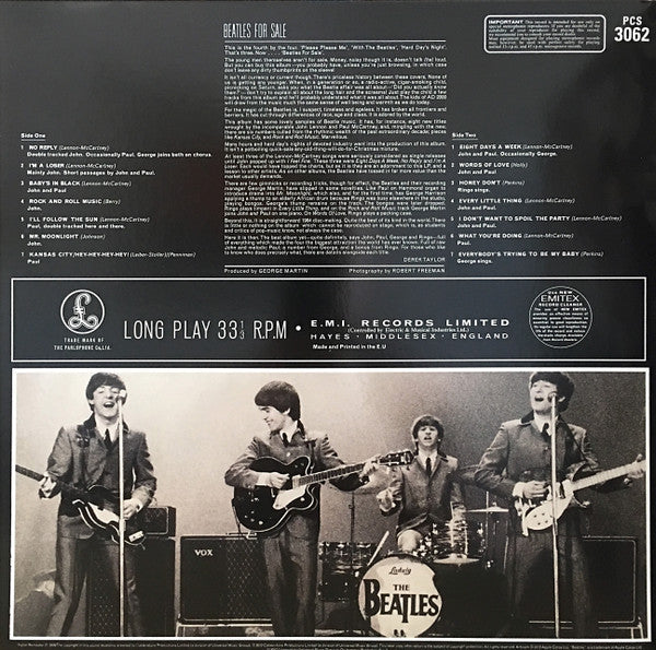 Release: Beatles For Sale-Vinyl-Italy-2017-PCS 3062, 0094638241416-10210431