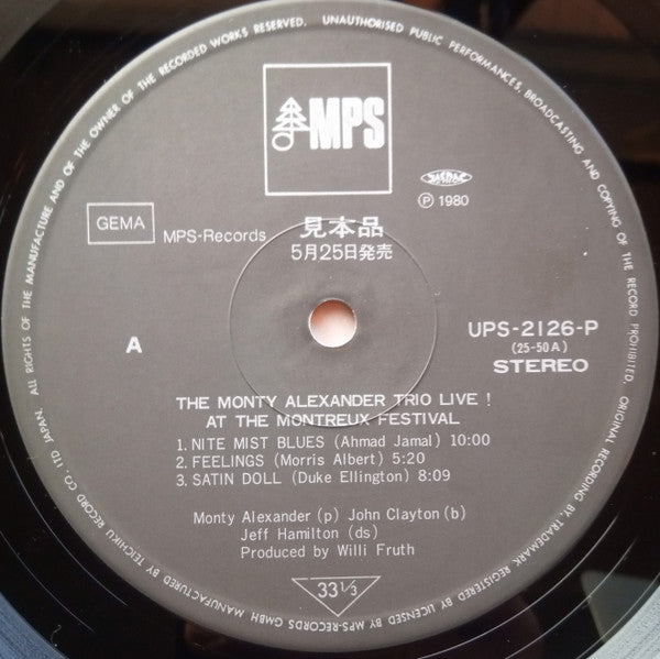 Montreux Alexander - Live! At The Montreux Festival