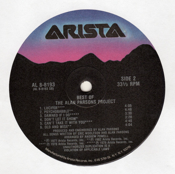 The Best Of The Alan Parsons Project