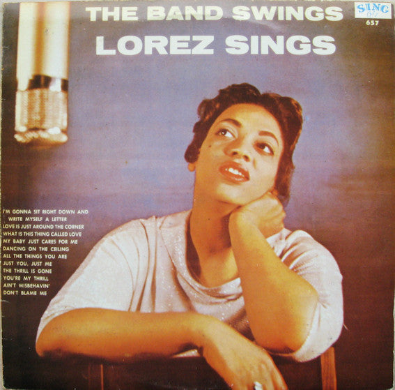 Master Release: The Band Swings - Lorez Sings by Lorez Alexandria