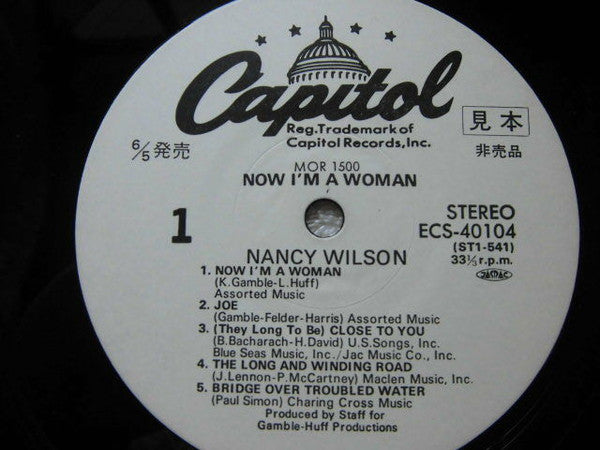 Release: Now I'm A Woman-Vinyl-Japan-1979-ECS-40104-14533518