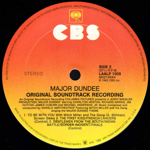 Major Dundee (The Original Sound Track Recording)