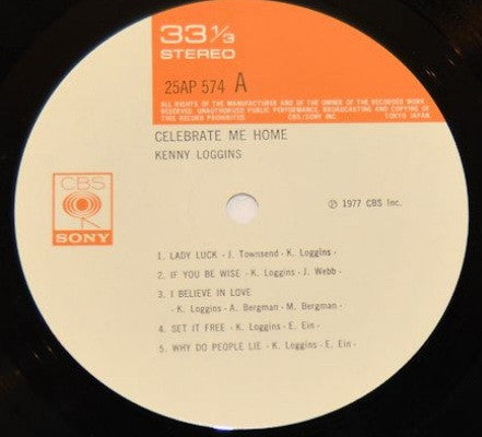 Release: Celebrate Me Home-Vinyl-Japan-1977-25AP 574-10767349