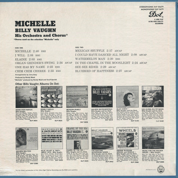 Release: Michelle-Vinyl-US-1966-DLP 25679, DLP 25,679-13674893