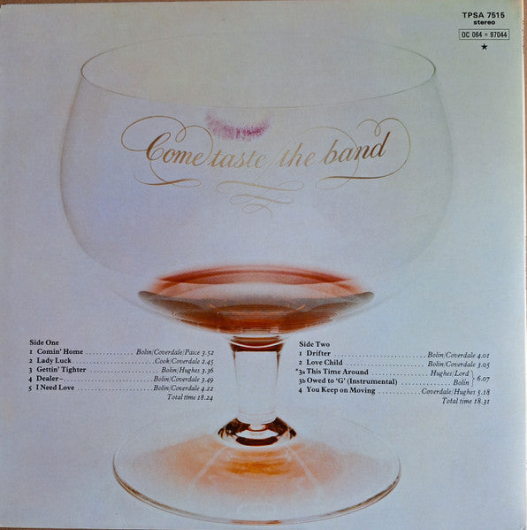 Release: Come Taste The Band-Vinyl-UK-None-TPSA 7515, OC 064 97044-29518894