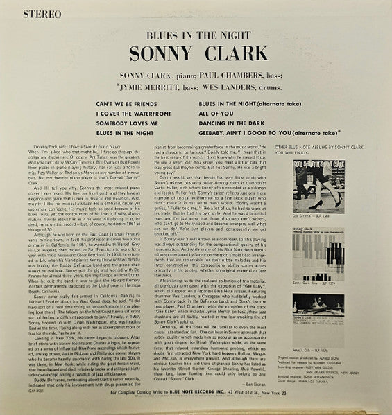 Release: Blues In The Night-Vinyl-Japan-1979-GXF 3051-29395174