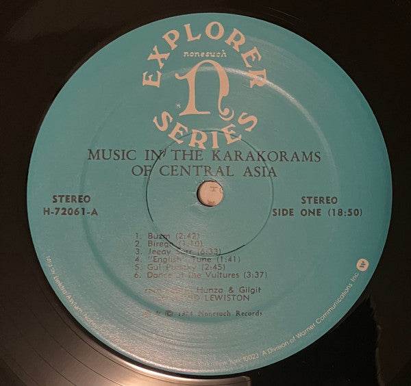 Music In The Karakorams Of Central Asia