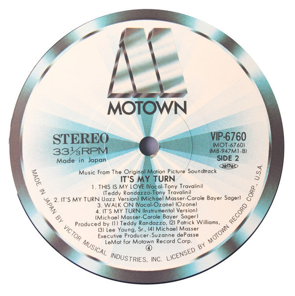 Music From The Original Motion Picture Soundtrack "It's My Turn"