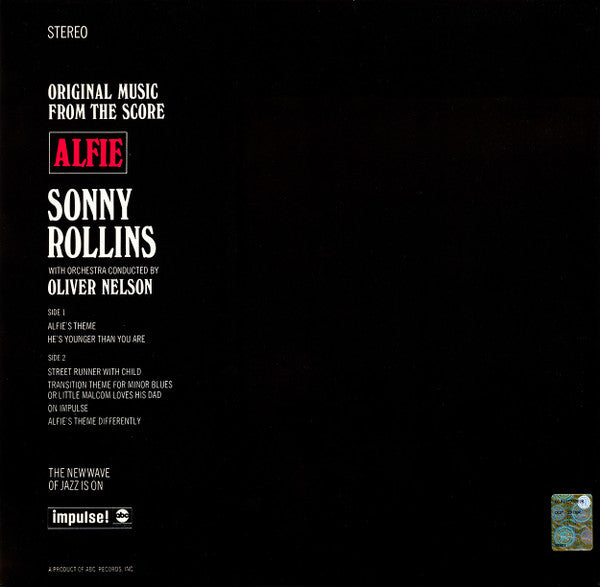 Original Music From The Score "Alfie"