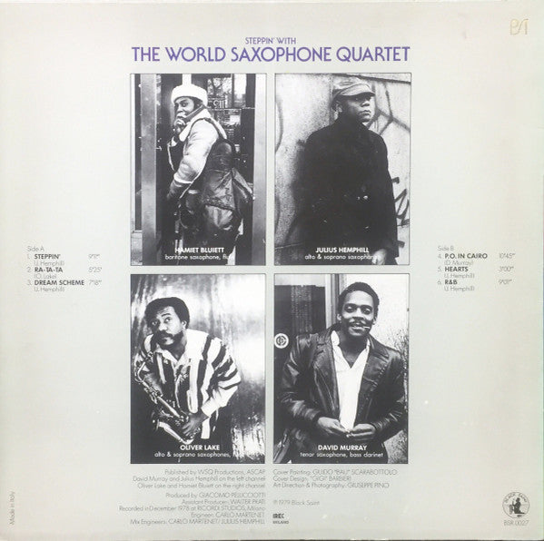 Steppin' With The World Saxophone Quartet