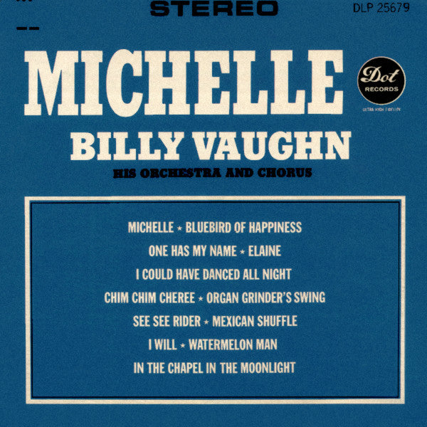 Master Release: Michelle by Billy Vaughn