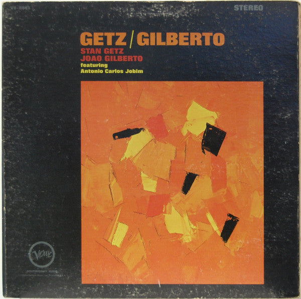 Release: Getz / Gilberto-Vinyl-US-None-V6-8545, V6/8545-11209706