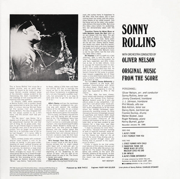 Original Music From The Score "Alfie"