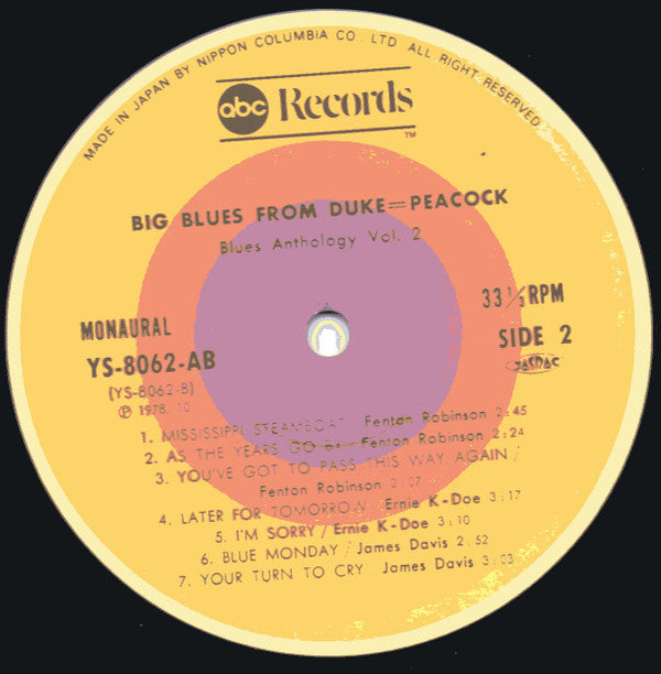 Big Blues From Duke & Peacock (Blues Anthology Vol. 2)