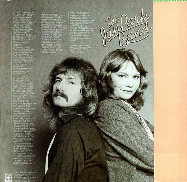 Release: The Jan Park Band-Vinyl-Japan-1979-25AP 1172-14114571