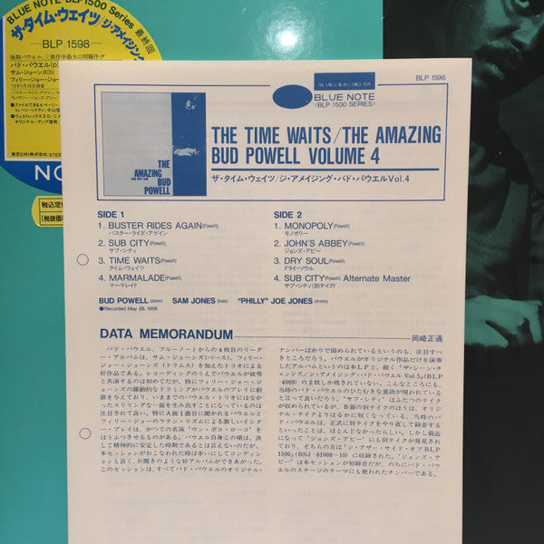 The Amazing Bud Powell, Vol. 4 - Time Waits