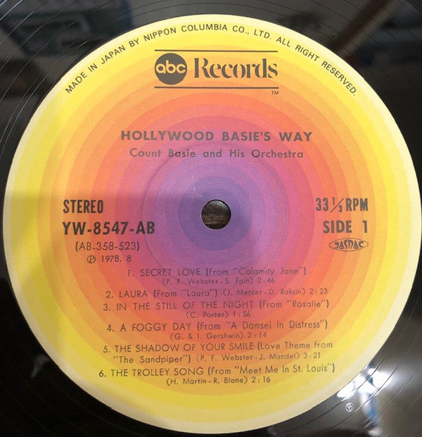 Master Release: Hollywood...Basie's Way by Count Basie Orchestra