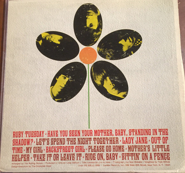 Master Release: Flowers by The Rolling Stones