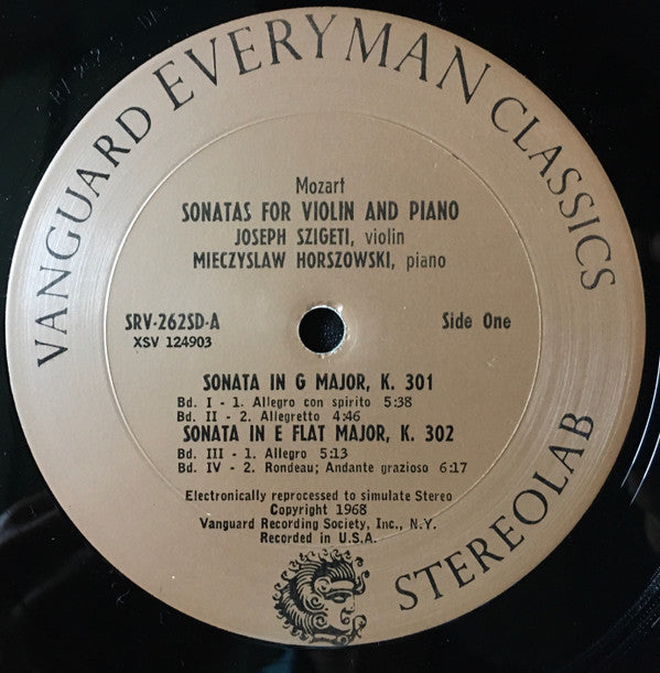 The Fifteen Sonatas For Violin And Piano  Vol. I