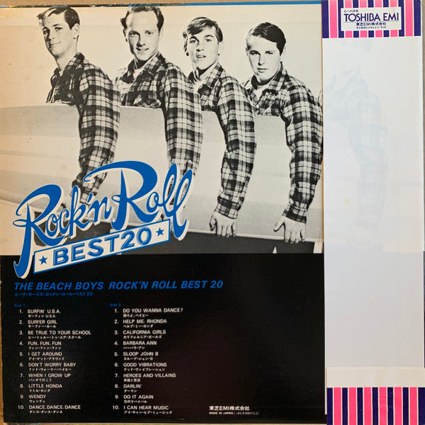 Release: The Beach Boys Rock'N Roll Best 20-Vinyl-Japan-1977-ECS-90057-30654364
