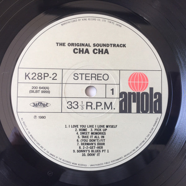 Release: Cha Cha (The Soundtrack)-Vinyl-Japan-1980-K28P-2-10269448