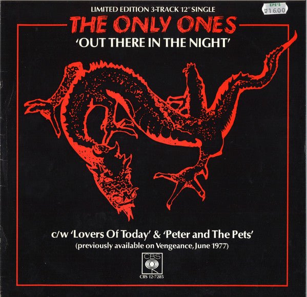 Master Release: Out There In The Night by The Only Ones