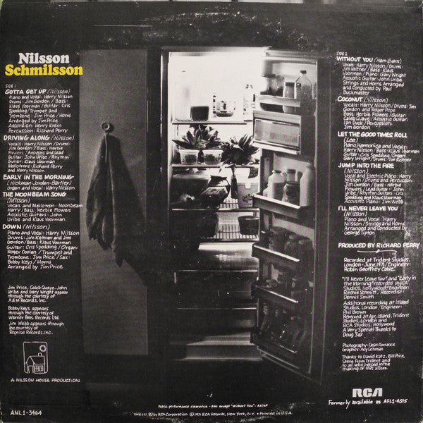Release: Nilsson Schmilsson-Vinyl-US-1979-ANL1-3464-11510508