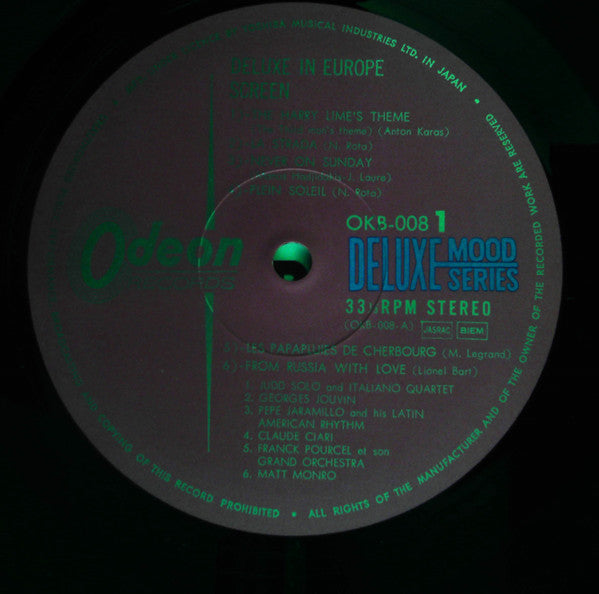 Deluxe In Europe Screen