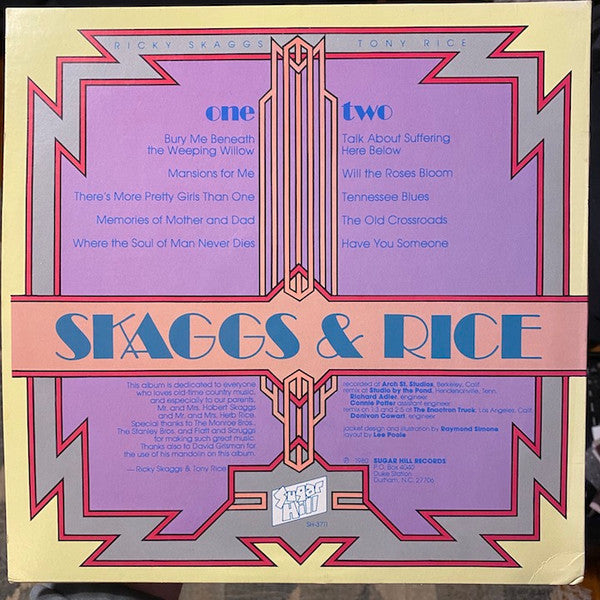 Master Release: Skaggs & Rice by Ricky Skaggs