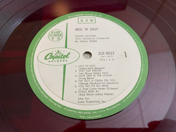 Release: Nice 'N' Easy-Vinyl-Japan-1960-2LP-3033-21076957