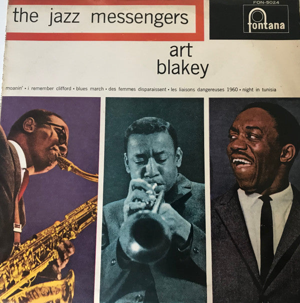Release: The Jazz Messengers・Art Blakey = アート・ブレイキーとジャズ・メッセンジャーズのすべて-Vinyl-Japan-1961-FON-5024-11442881