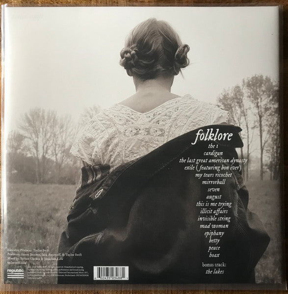 Master Release: Folklore by Taylor Swift