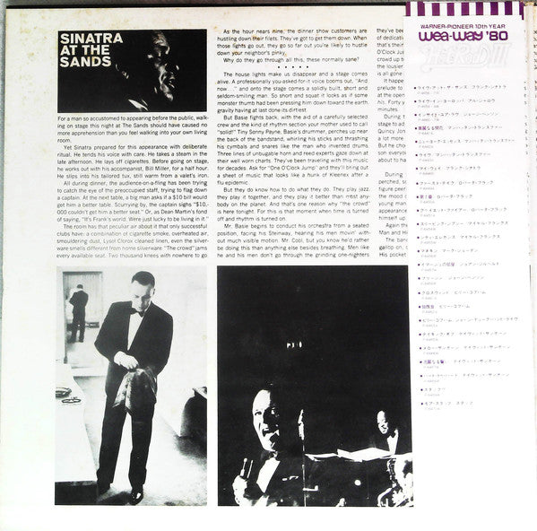 Release: Sinatra At The Sands-Vinyl-Japan-1981-P-4656~7R-20301550