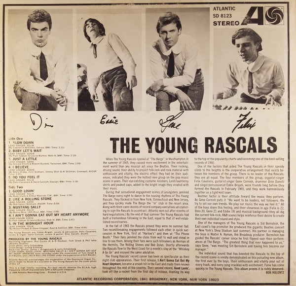 Release: The Young Rascals-Vinyl-US-1966-SD 8123-14545673