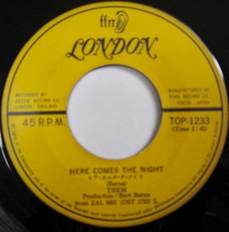 Gloria / Here Comes The Night