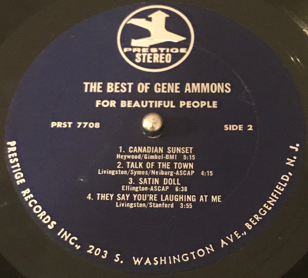 The Best Of Gene Ammons (For Beautiful People)