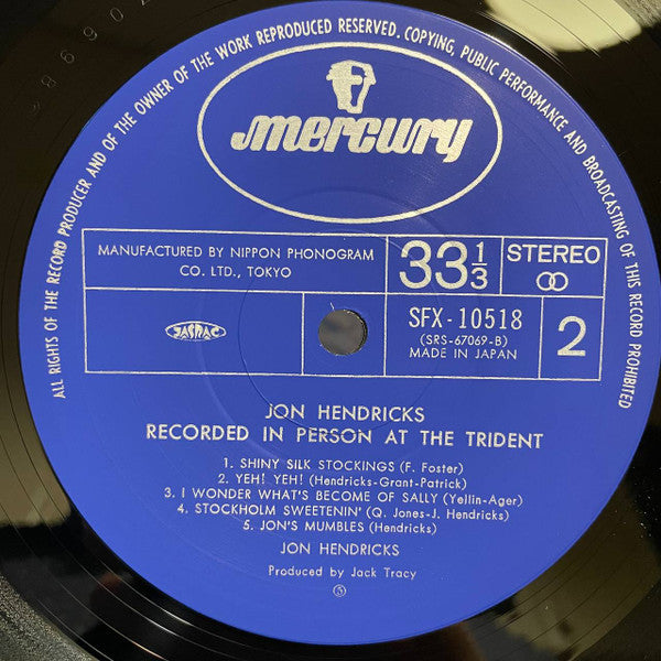 Recorded In Person At The Trident